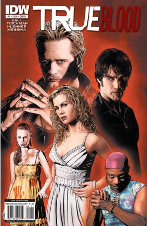 True Blood 1D published by IDW with cover art by Joe Corroney