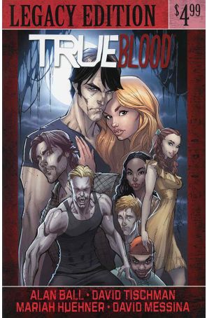 True Blood 1M published by IDW with cover art by J. Scott Campbell