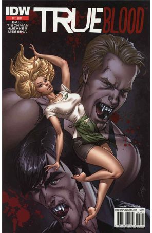 True Blood 2 (2nd) published by IDW with cover art by J. Scott Campbell