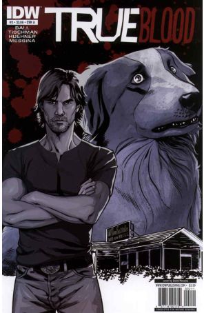 True Blood 2A published by IDW with cover art by David Messina