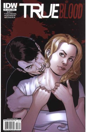 True Blood 3A published by IDW with cover art by David Messina