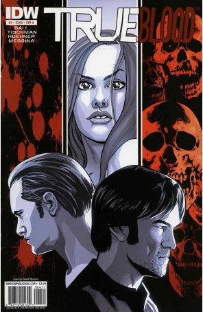 True Blood 4A published by IDW with cover art by David Messina