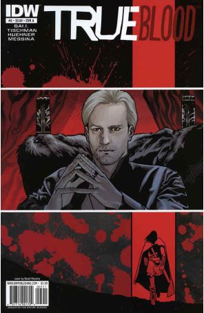 True Blood 5A published by IDW with cover art by David Messina