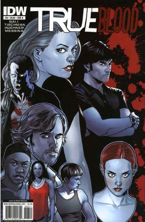 True Blood 6A published by IDW with cover art by David Messina