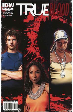True Blood 6B published by IDW with cover art by Joe Corroney