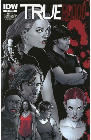 True Blood 6G published by IDW with cover art by David Messina