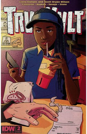 Trve Kvlt 2A published by IDW with cover art by Liana Kangas