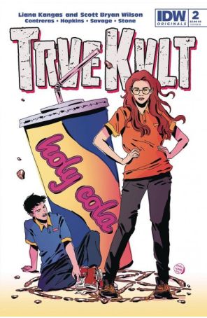 Trve Kvlt 2B published by IDW with cover art by Maria Llovet