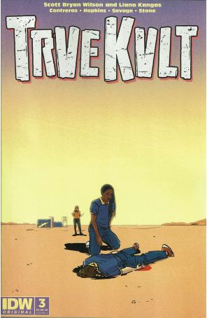 Trve Kvlt 3A published by IDW with cover art by Liana Kangas