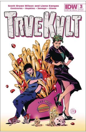 Trve Kvlt 3B published by IDW with cover art by Maria Llovet