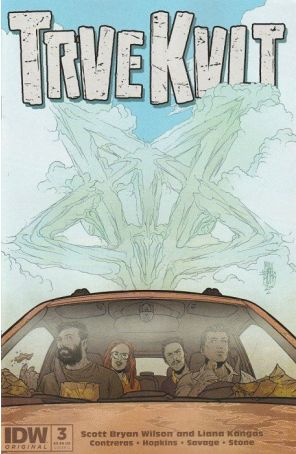 Trve Kvlt 3C published by IDW with cover art by Max Fuchs