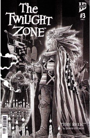 The Twilight Zone (5th Series) 3A published by IDW with cover art by James Stokoe