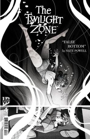 The Twilight Zone (5th Series) 4C published by IDW with cover art by Nicole Goux