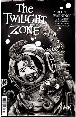 The Twilight Zone (5th Series) 5A published by IDW with cover art by Robert Hack