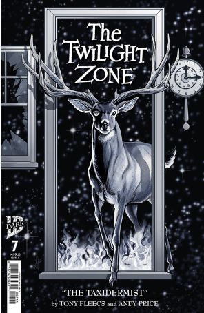 The Twilight Zone (5th Series) 7A published by IDW with cover art by Andy Price