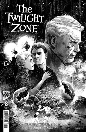 The Twilight Zone (5th Series) 8A published by IDW with cover art by Gabriel Hardman
