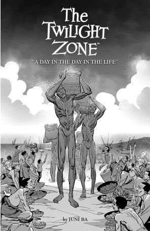 The Twilight Zone (5th Series) 9C published by IDW with cover art by Salim Busuru