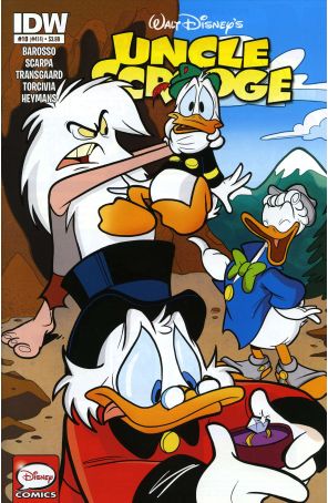 Uncle Scrooge (IDW) 10 published by IDW with cover art by David Alvarez