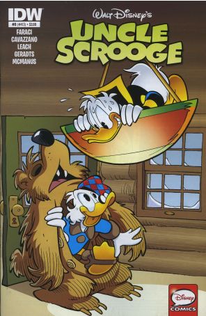 Uncle Scrooge (IDW) 9 published by IDW with cover art by Giorgio Cavazzano