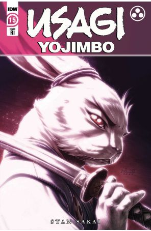Usagi Yojimbo (IDW) 15RI published by IDW with cover art by Mateus Santolouco