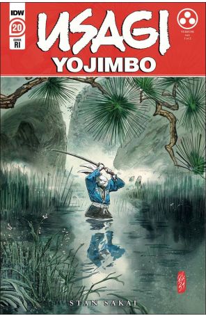 Usagi Yojimbo (IDW) 20RI published by IDW with cover art by Jesus Hervas