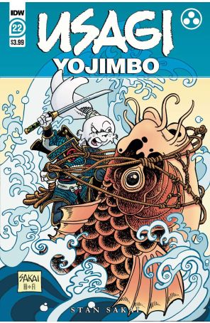 Usagi Yojimbo (IDW) 22A published by IDW with cover art by Stan Sakai