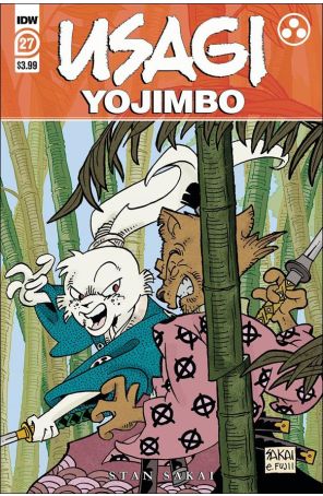 Usagi Yojimbo (IDW) 27A published by IDW with cover art by Stan Sakai