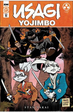 Usagi Yojimbo (IDW) 27B published by IDW with cover art by Stan Sakai