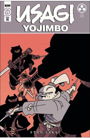 Usagi Yojimbo (IDW) 28B published by IDW with cover art by Chris Schweitzer