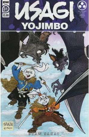 Usagi Yojimbo (IDW) 31A published by IDW with cover art by Stan Sakai