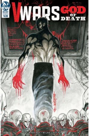 V-Wars: God of Death One Shot 1B published by IDW with cover art by Alex Milne
