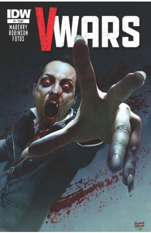 V-Wars 1 published by IDW with cover art by Ryan Brown