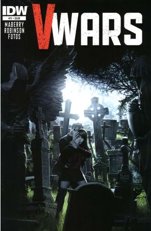 V-Wars 11 published by IDW with cover art by Ryan Brown