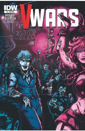 V-Wars 2A published by IDW with cover art by Kevin Eastman