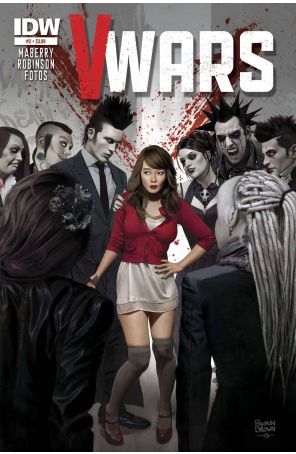 V-Wars 2 published by IDW with cover art by Ryan Brown