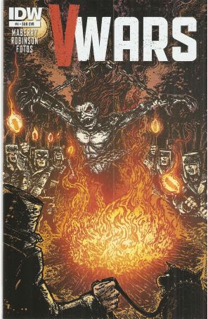 V-Wars 4A published by IDW with cover art by Kevin Eastman
