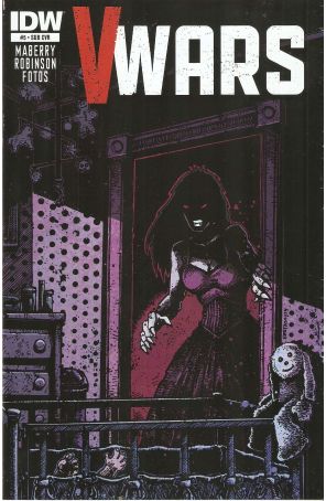 V-Wars 5A published by IDW with cover art by Kevin Eastman