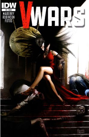 V-Wars 5 published by IDW with cover art by Ryan Brown