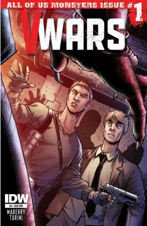 V-Wars 6A published by IDW with cover art by Alan Robinson