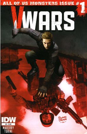 V-Wars 6 published by IDW with cover art by Ryan Brown
