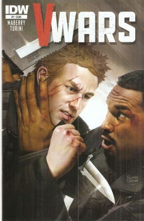 V-Wars 7 published by IDW with cover art by Ryan Brown