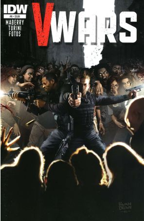 V-Wars 8 published by IDW with cover art by Ryan Brown