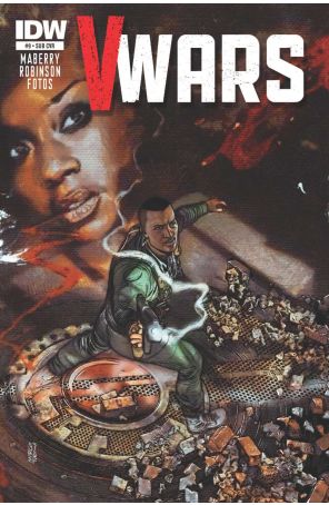 V-Wars 9A published by IDW with cover art by Marco Turini