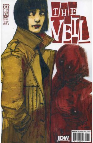 The Veil 1A published by IDW with cover art by Gabriel Hernandez