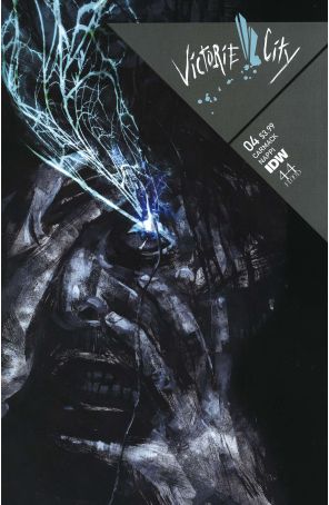Victorie City 4 published by IDW with cover art by George Pratt