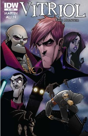 Vitriol the Hunter 1 published by IDW with cover art by Bill Martin
