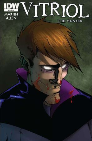 Vitriol the Hunter 2 published by IDW with cover art by Bill Martin