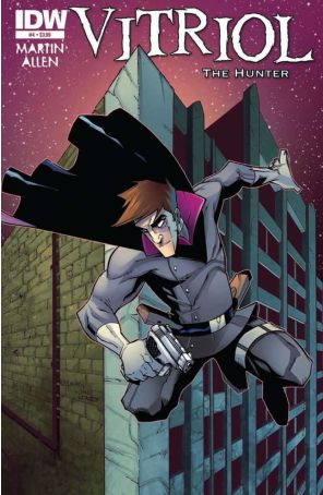 Vitriol the Hunter 4 published by IDW with cover art by Bill Martin