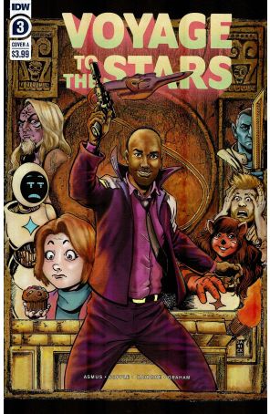Voyage to the Stars 3A published by IDW with cover art by Darick Robertson