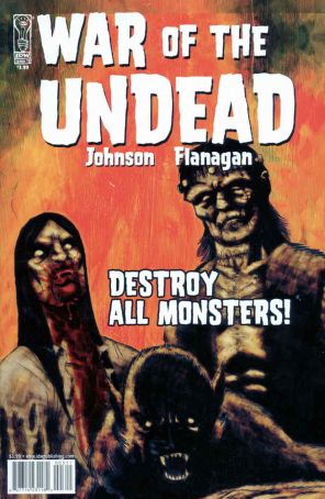 War of the Undead 3 published by IDW with cover art by Phil Sloan